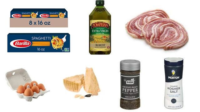 Marc Murphy Carbonara Recipe Ingredients