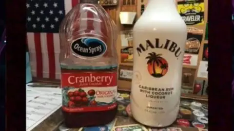 Cranberry Cocktail With Rum