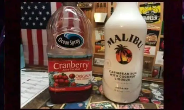 Cranberry Cocktail With Rum