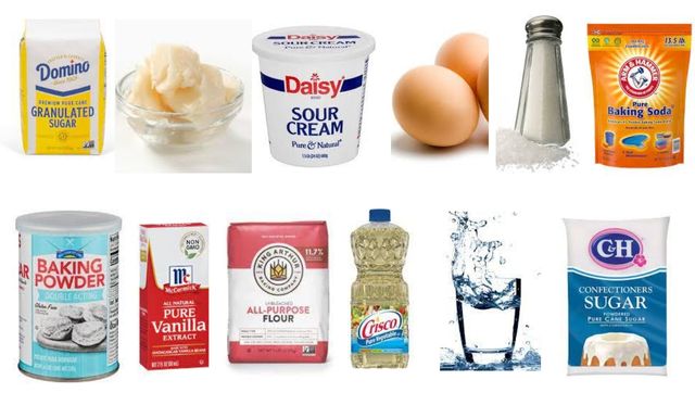 Round Rock Donut Recipe Ingredients