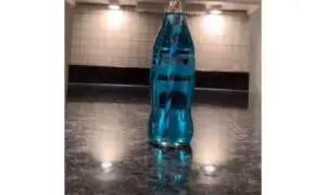 Blue Dog Soda In A Bottle
