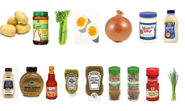 City BBQ Potato Salad Recipe Ingredients