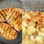 City BBQ Potato Salad With Grilled Chicken