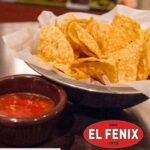 Tortilla Chips With El Fenix Salsa