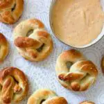 Joanna Gaines Pretzel With Cheese Dip