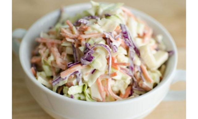 Coleslaw For Prison Spread As A Side