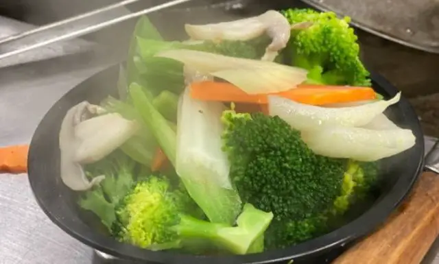 Steamed Vegetables For Neva's Potatoes As A Side Dish