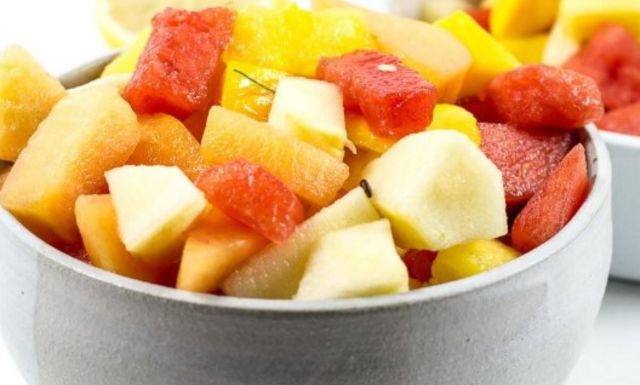 Fruit Salad For Drake Vegan Cookie As A Side