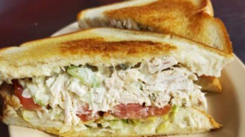 Sandwich Made With Ukrops Chicken Salad