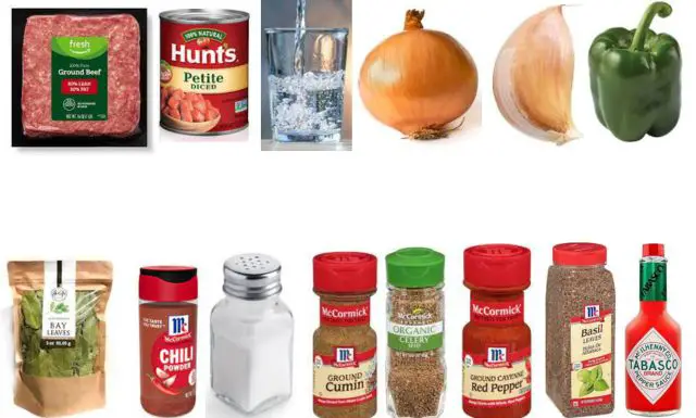 Wards Chili Recipe Ingredients