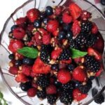 Fresh berries For Ruth Chris Cheesecake