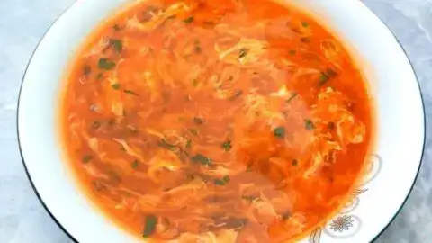 Tomato Egg Soup Recipe