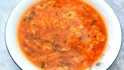 Tomato Egg Soup Recipe