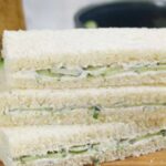 Cucumber Sandwiches For Pineapple Mint Juice As A Side Dish