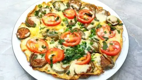 Eggplant Omelette Recipe