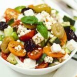 Greek Salad For Greek Grilled Chicken Breast As A Side Dish