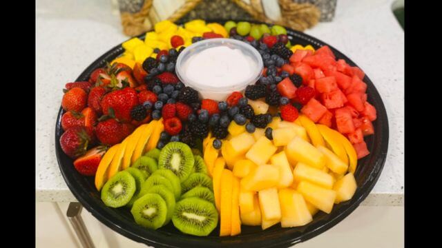 Buffalo Wild Wings Spicy Passion Fruit Margarita Fruit platter For Buffalo Wild Wings Spicy Passion Fruit Margarita As a Side