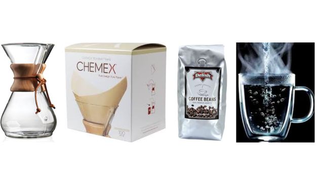 James Hoffmann Chemex James Hoffmann Chemex Recipe Ingredients