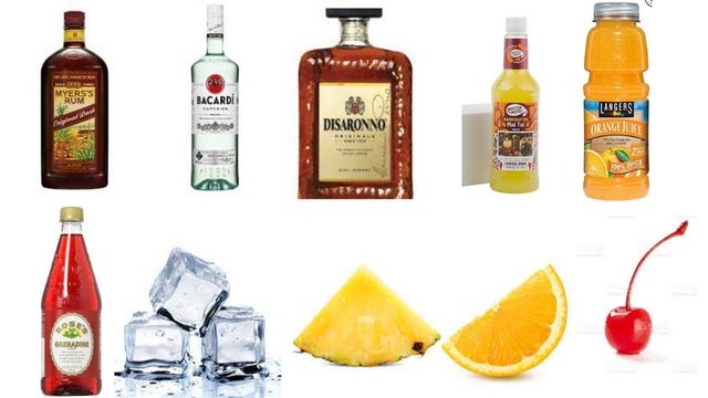 Bob Chinn's Mai Tai Recipe Ingredients