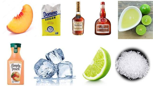 Peach Hennessy Margarita Recipe Peach Hennessy Margarita Recipe Ingredients