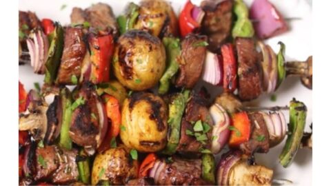 Zoes Kitchen Steak Kabobs Recipe