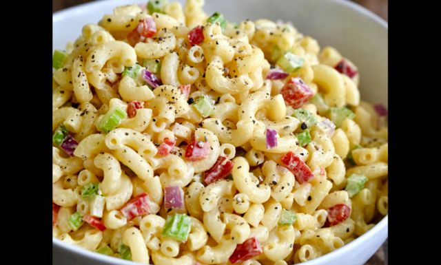 Rainbow Drive-In Shoyu Chicken Macaroni Salad For Rainbow Drive-In Shoyu Chicken