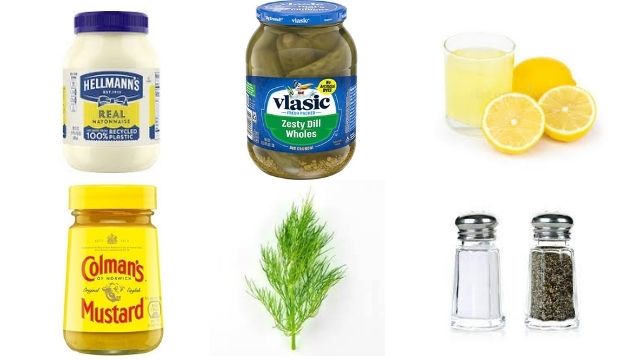Captain D’s Tartar Sauce Recipe Ingredients