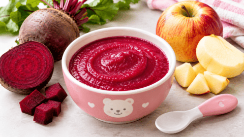 Beetroot and Apple Puree
