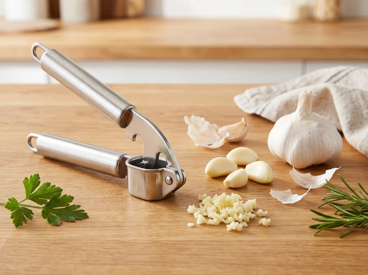 Kitchen Gadgets Garlic Press